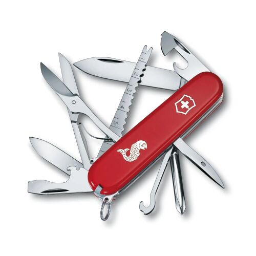 Victorinox FISHERMAN zsebkés Svájci bicska - Piros 142415555