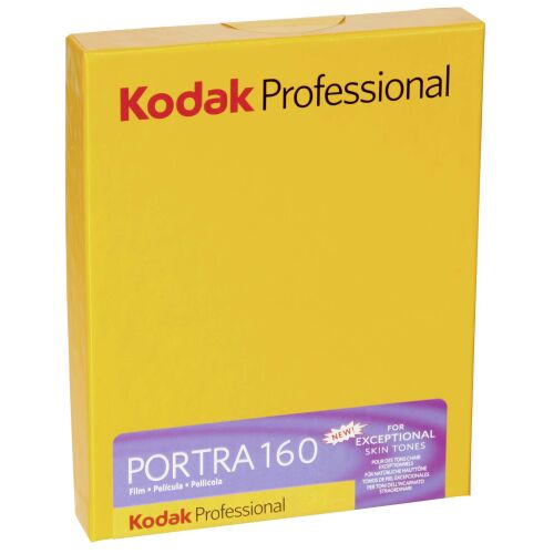 Kodak Portra 160 (ISO 160 / 4 x 5") Professzionális Színes negatív film (10 db / csomag) 142420171