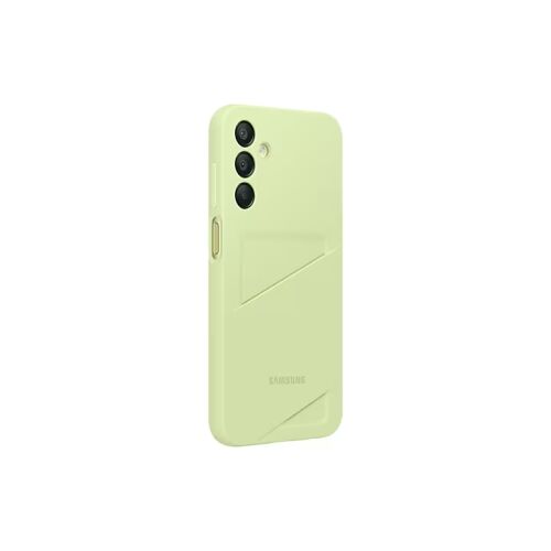 Samsung Galaxy A15 Zöld Szilikon tok kártyatartóval - Samsung