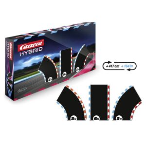 Carrera Hybrid Racing Accessoires versenypálya csomag bővítőkészlet 1:50 142424388 - Carrera