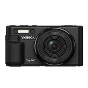 Yashica City 200 Kompakt Digitális Fényképező 13Mpx / 4k - Fekete