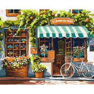 Ideyka Festés számok szerint Virágvilág - 40 x 50 cm 142426040 - Ideyka