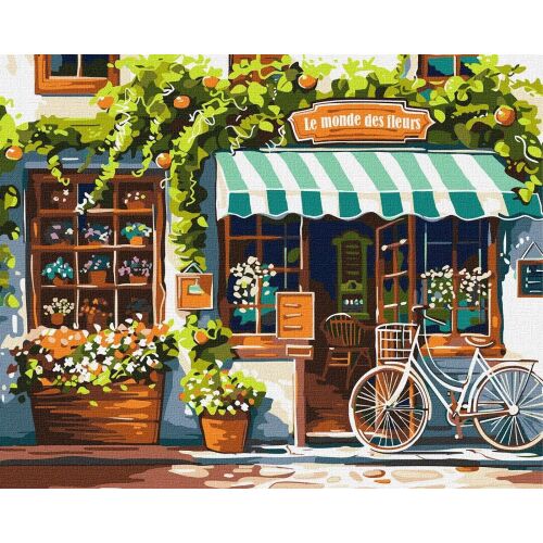 Ideyka Festés számok szerint Virágvilág - 40 x 50 cm 142426040