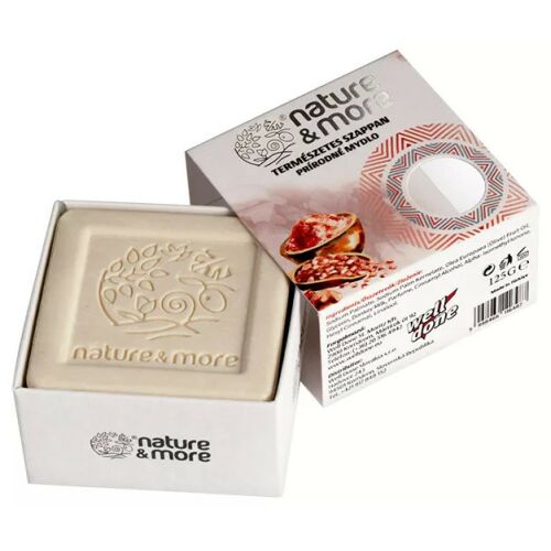 Well Done Nature&more Himalája Sós Szappan 125g, természetes szappan a bőr vitalitásáért