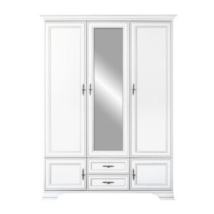 Szekrény, alpesi fehér, KENTAK SZF5D2S 142435247 - Hálószoba bútor