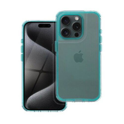 Matrix Apple iPhone 13 Pro Zöld/Menta Hátlap Tok Kameravédővel 