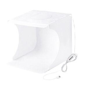 Puluz PU5023 LED fotósátor, 23cm, fehér 142441921 - Stúdiófény és Reflektor