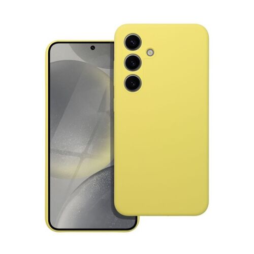 Honor X7A sárga szilikon tok telefonon 