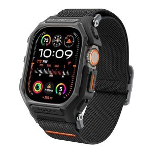 Spigen Lite Fit Pro Apple Watch Ultra 2 / 1 49mm tok / szíj, matt fekete 142445963 - Okosóra szíj