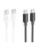 Hoco X96 USB-C / USB-C töltő- és adatkábel 100W, 1m, fehér 142453375