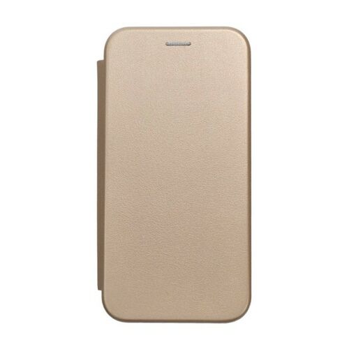 Forcell Elegance arany flip tok Samsung S24 Plus telefonhoz 