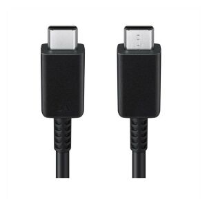 Samsung EP-DX510JB USB-C / USB-C töltő- és adatkábel, 1.8m, 5A, fekete 142461717 - Adatkábel
