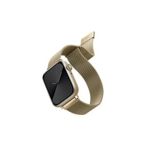 Uniq Dante Apple Watch 42/44/45mm fém szíj, arany 142462125 - Okosóra szíj