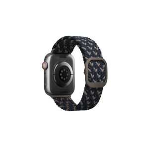Uniq Aspen Designer Edition fonott szíj Apple Watch 42/44/45/49mm, kék 142462162 - Okosóra szíj