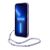 Guess Lila iPhone 14 Pro Tok Gyöngyös Pánttal Telefonon