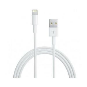 Apple USB / Lightning töltő- és adatkábel 1m, fehér MXLY2ZM/A Retail dobozos 142467409 - Adatkábel