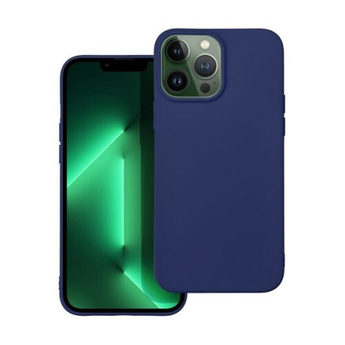 Forcell Soft sötétkék szilikon tok iPhone 13 Pro Max-hoz - Forcell