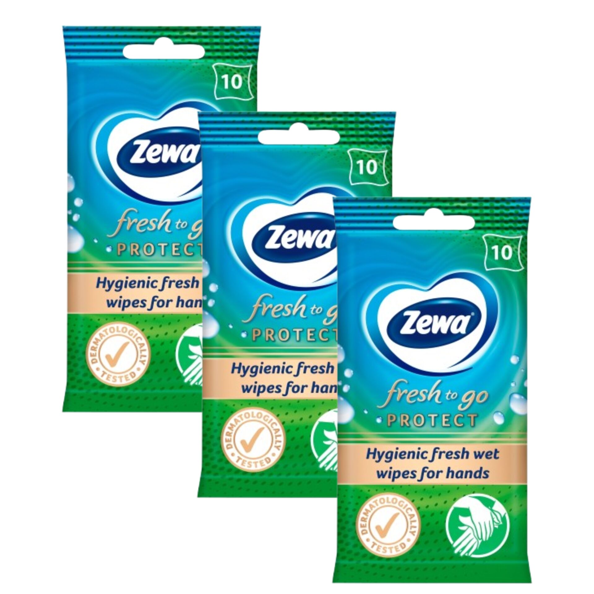 E-shop Zewa Protect handrička na mokré čistenie 3x10ks