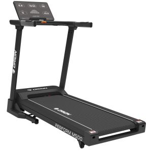 Elektromos futópad Orion Perform M500, Bluetooth Fitshow/Kinomap/Zwift, 3,75 LE motor, 15 szintes motoros dőlésszög, maximális felhasználói súly 120 kg, futófelület 130*42 cm, összecsukható 142472243 - Orion