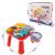 Montessori 2-in-1-Aktivitätstisch und -Brett, WePro Store, Musikspielzeug, LED-Leuchten, Rot, 32 x 27,5 x 6 cm 142473025