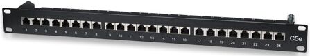 Patch Panel INTELLINET 513487, 24 porturi, 19 inch