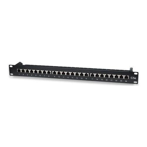 Patch Panel INTELLINET 513487, 24 porturi, 19 inch