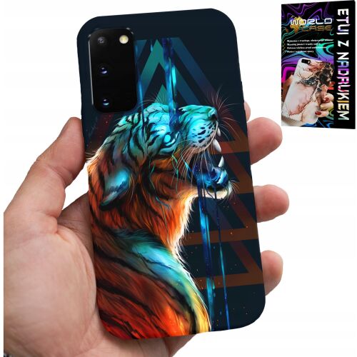Samsung Galaxy S20 telefontok Tigris mintával, World Case márka - Telefontok