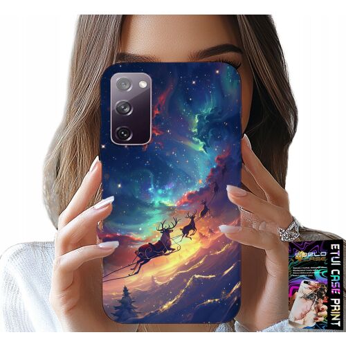 World Case Samsung Galaxy S20 FE tok rénszarvas karácsonyi mintával 