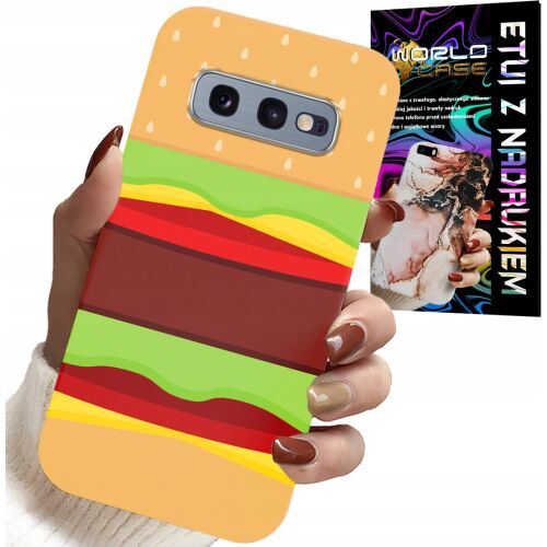 World Case Samsung Galaxy S10e burger mintás telefontok - Telefontok
