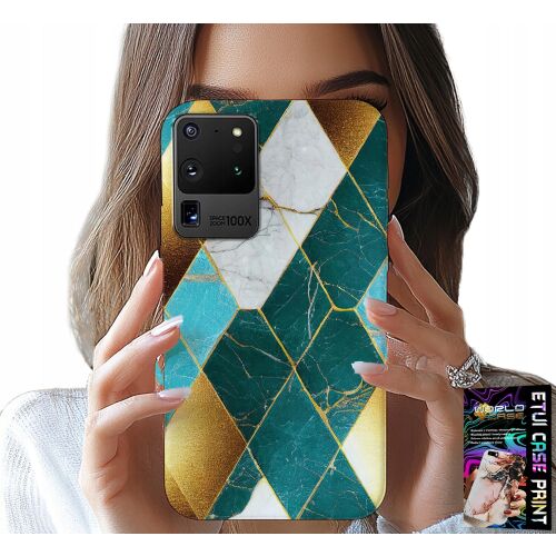 World Case Samsung Galaxy S20 Ultra telefontok elegáns geometriai mintával - Telefontok
