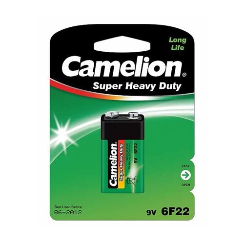 Camelion | 6F22-BP1G | 9V/6F22 | Superwytrzymałe | 1 szt.