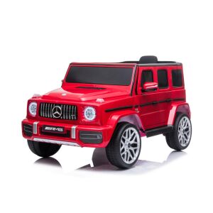 Chipolino Mercedes AMG G63 elektromos autó - red leather 142517449 - Chipolino