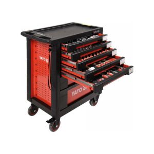 YATO 211 részes fém szerszámos kocsi szerszámokkal YT-55290