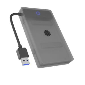 Raidsonic IcyBox 2.5 inch SATA - USB 3.2 Gen 1 külső winchester ház (csavarmentes) (IB-AC603B-U3) 142518065 - RaidSonic