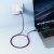 Hoco X116 Lila USB-C Kábel Laptop és Telefon Töltéshez
