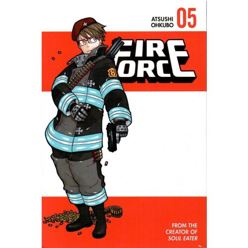 Fire Force Vol. 5 Manga Képregény Borító - Idegennyelvű könyv