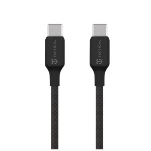 Tactical Stitch Thread USB-C - USB-C kábel, 2 méter, fekete - USB kábel