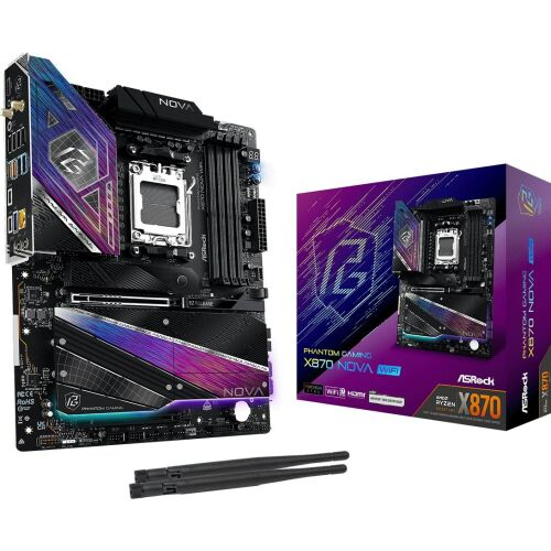 Asrock X870 NOVA WIFI AMD X870 Socket AM5 ATX 148773677 - ASRock