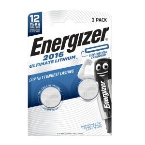 Energizer Ultimate Lithium - CR2016 2pack 142530617 - Elem & akkumulátor