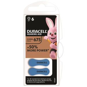 Duracell Hearing Aid, velikost 675, 6ks 142530628 - Duracell