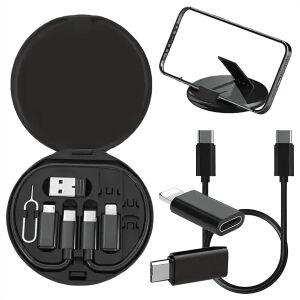 5 az 1-ben úti szervező telefonhoz, USB-C világításhoz, micro USB-A adapterhez 142535548 - Csatlakozó és kiegészítő