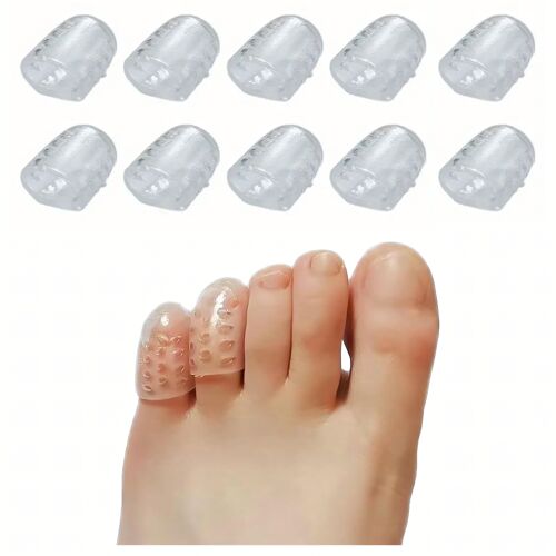 10 db szilikon védő, védő elválasztók lábujjakra és kézre