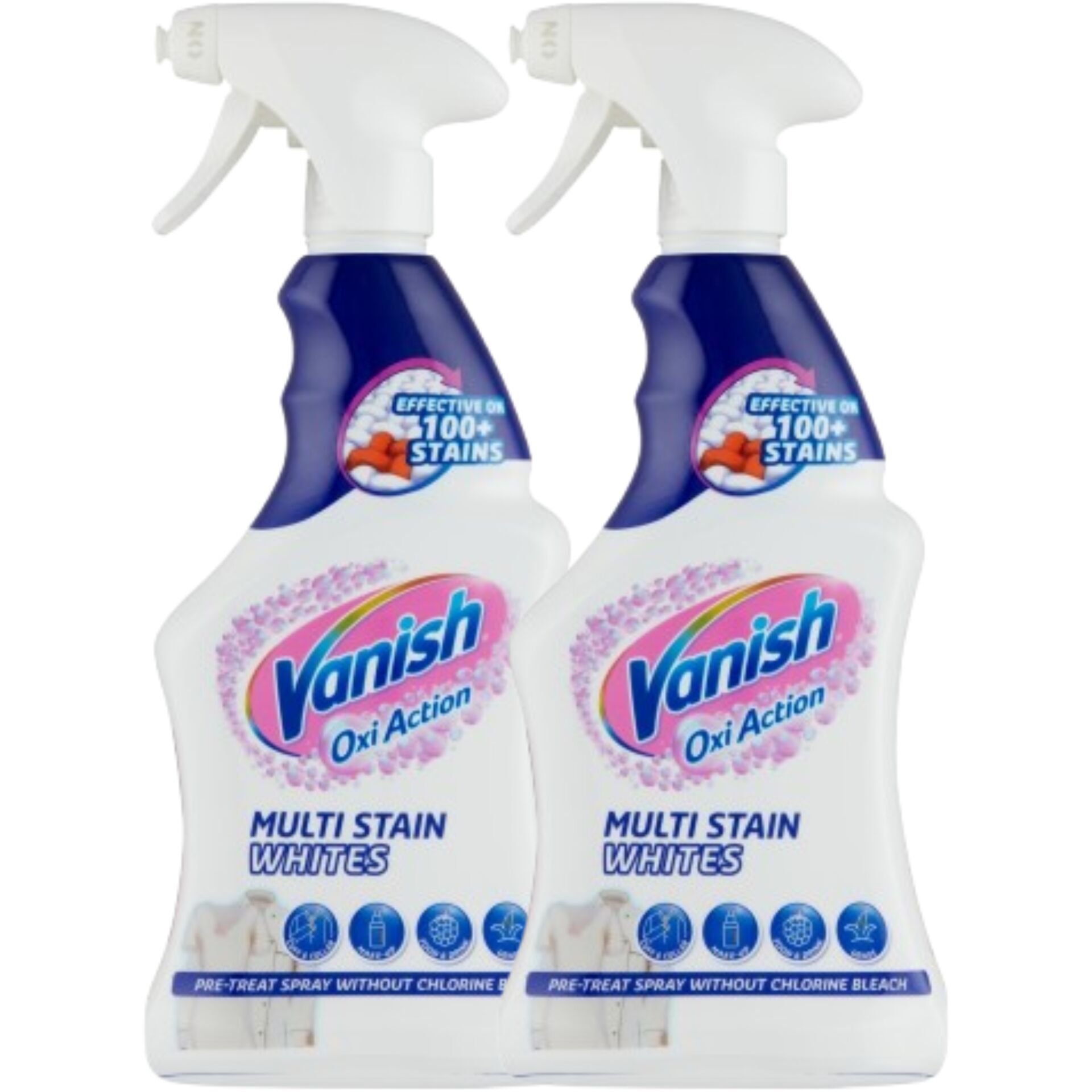 E-shop Vanish odstraňovač škvŕn a bieliaci prípravok v spreji 2x500ml