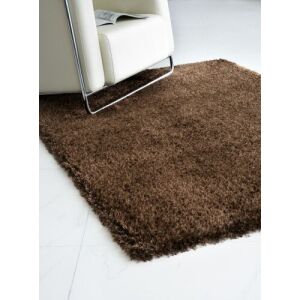 Bakero Shaggy Solo short 09 kahve Teppich, 70x140 cm, brauner Shaggy Teppich - Innenarchitektur