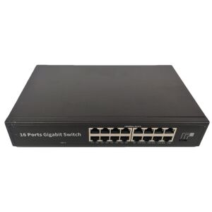 PNI SW216 kapcsoló, 16 x 10/100/1000 Mbps, Gigabit, fém ház 142542681 - PNI