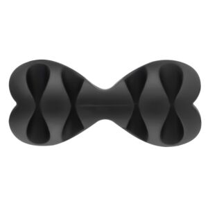 PNI Tidy Clip 02 2 szorítóbilincs készlet 4x2, Rugalmas öntapadós szervező 6mm kábelekhez, fekete 142958017 - PNI