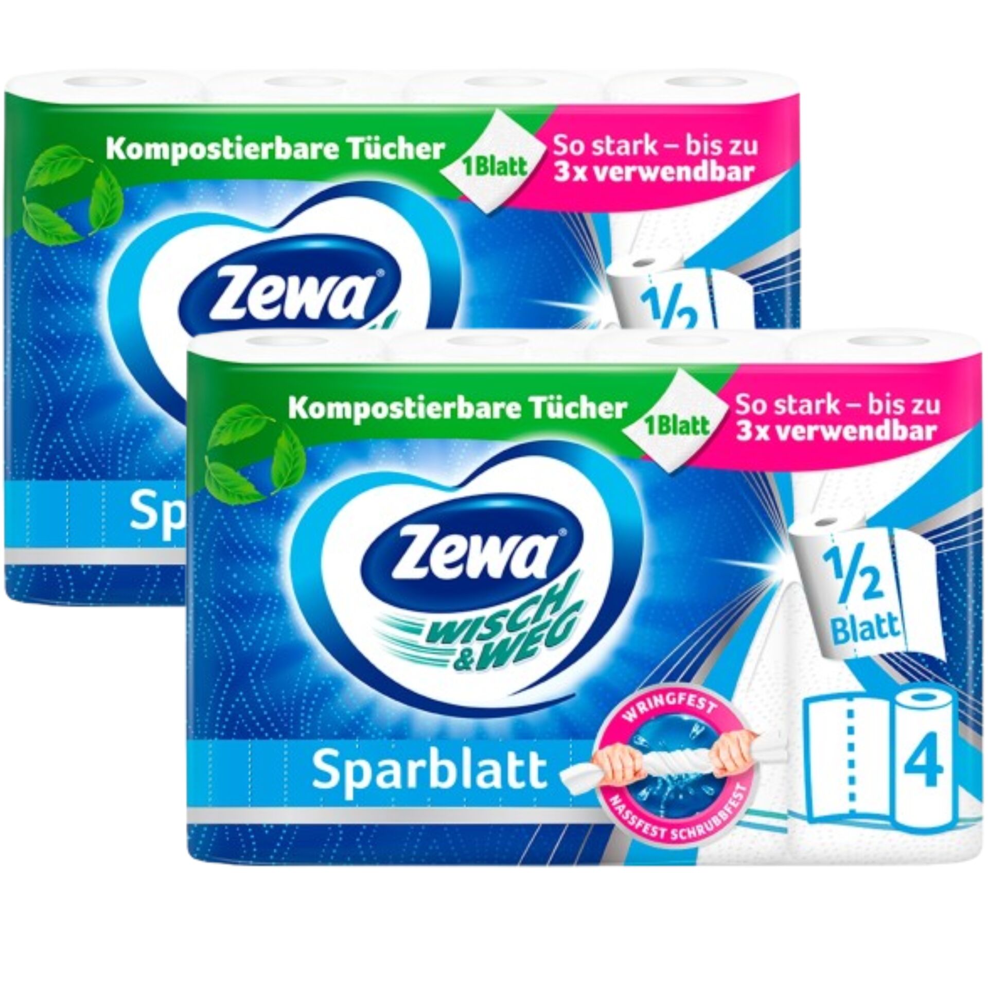 E-shop Zewa Wisch &amp;amp; Weg Sparblatt 2-vrstvové papierové utierky p...