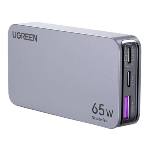 UGREEN Nexode Pro lapos fali töltő, 65W, GaN, 2x USB-C + USB (25356) 142547964