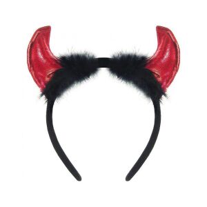 Ördögszarv Red fejpánt szőrmével 142553692 - Hajcsat, hajráf