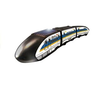 Montiertes Solar Bullet Train Modell, solarbetriebener Spielzeugzug - Lean Toys